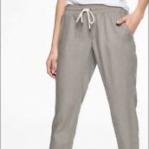 Athleta Bali Linen Ankle Pants